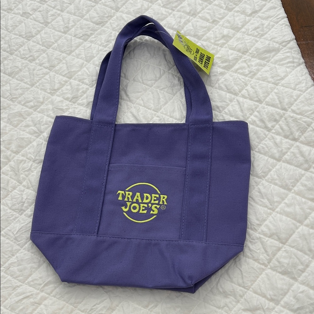 Trader Joe's limited edition canvas tote.